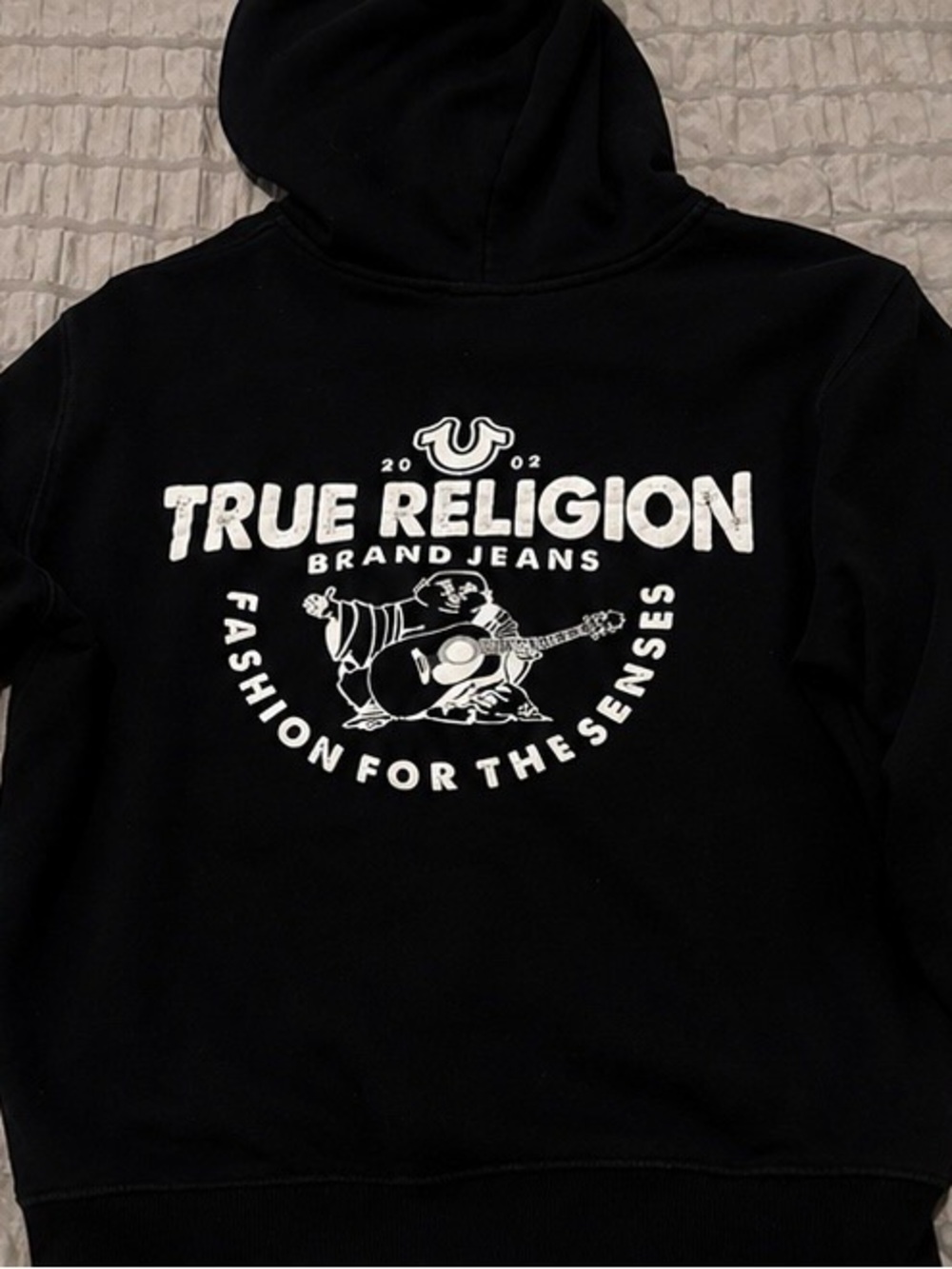True Religion Zip Hoodie -Black -LIMITED TIME